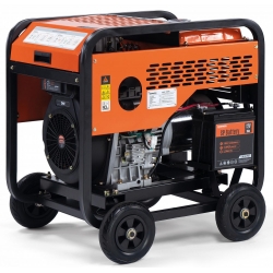 Agregat prądotwórczy Diesel DAEWOO DDAE 11000XE,  2x16A, 1x32A, AVR, MOC 8 kW + Moduł automatyki SZR ATS15-DDAE gratis!